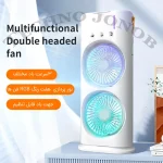 خرید و قیمت پنکه مه پاش رومیزی Double-ended Spray Fan